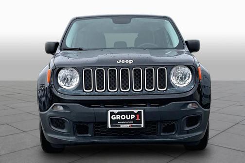 Black 2017 Jeep Renegade Sport