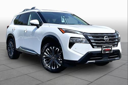 Everest White Pearl Tricoat 2026 Nissan Rogue Platinum