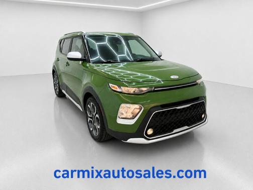 Green 2021 Kia Soul LX