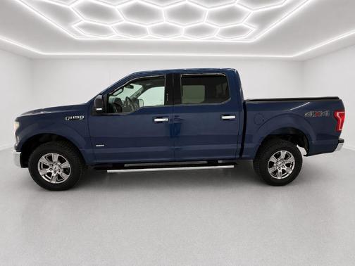 Blue 2015 Ford F-150