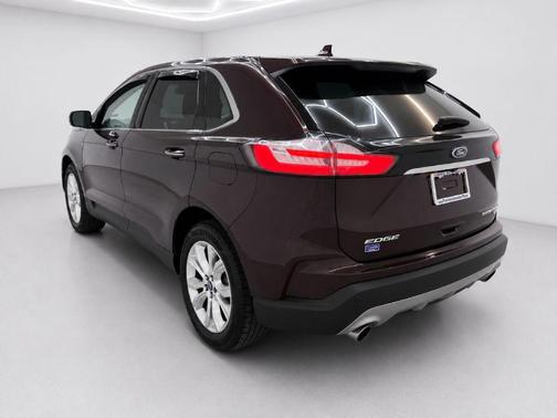 Burgundy 2020 Ford Edge Titanium