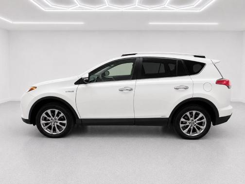 White 2017 Toyota RAV4 Hybrid Limited