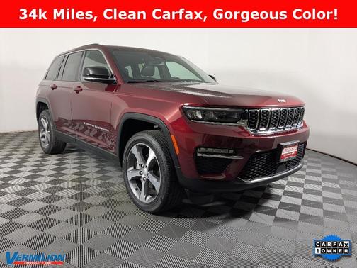Velvet Red Pearlcoat 2024 Jeep Grand Cherokee Limited