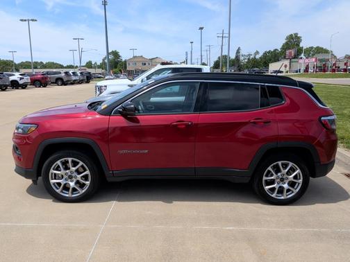 Red 2025 Jeep Compass Limited