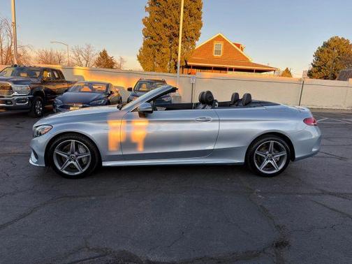 Blue 2018 Mercedes-Benz C-Class C 300 4MATIC