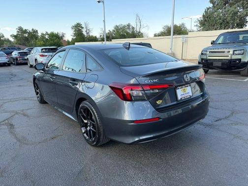 Gray 2025 Honda Civic Sport