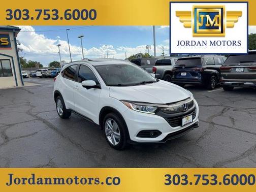 White 2020 Honda HR-V EX