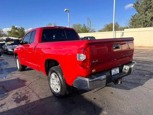 Red 2015 Toyota Tundra SR5