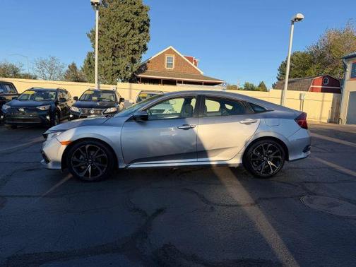 Gray 2020 Honda Civic Sport