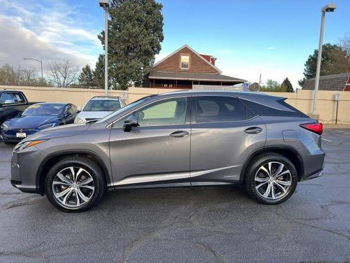 Gray 2016 Lexus RX 450h F Sport