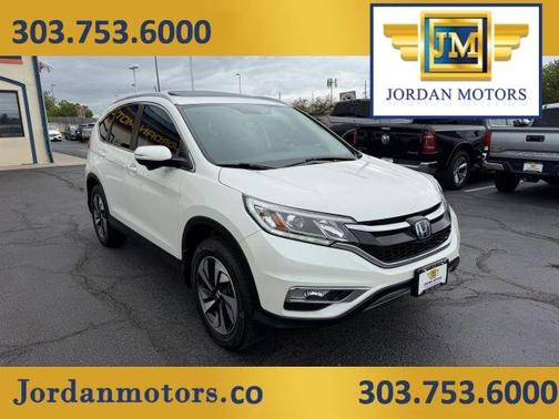 White 2016 Honda CR-V Touring