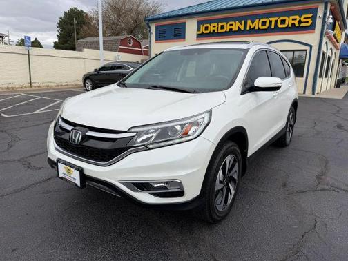 White 2016 Honda CR-V Touring
