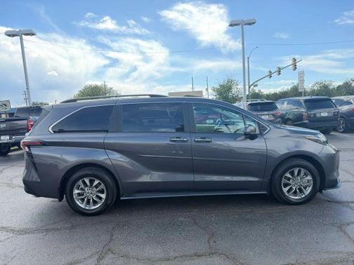 Gray 2025 Toyota Sienna XLE