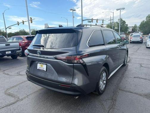 Gray 2025 Toyota Sienna XLE