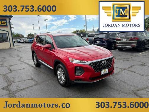 Red 2020 Hyundai SANTA FE 2.4 SE