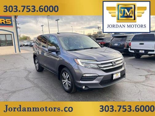 Gray 2016 Honda Pilot EX-L