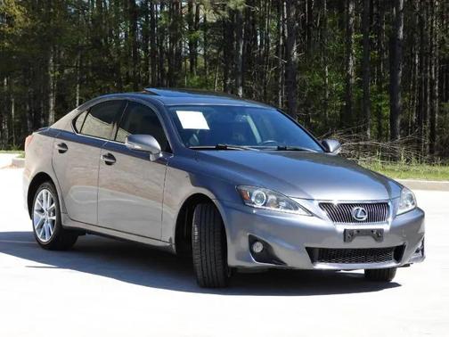 Silver 2012 Lexus IS 250 Base