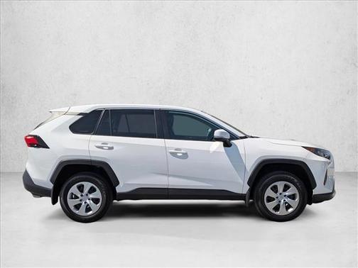 White 2022 Toyota RAV4 LE