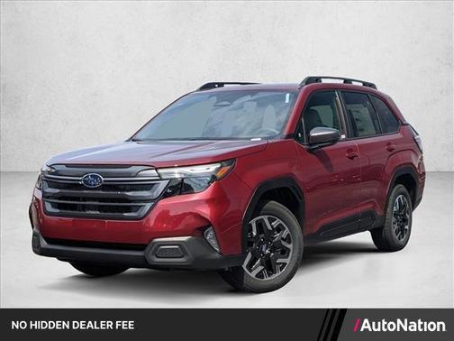 Crimson Red Pearl 2025 Subaru Forester Premium