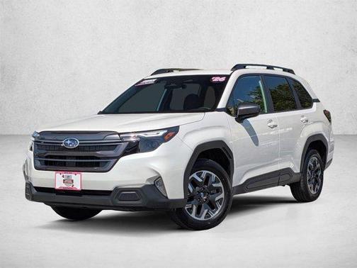 Crystal White Pearl 2026 Subaru Forester Premium