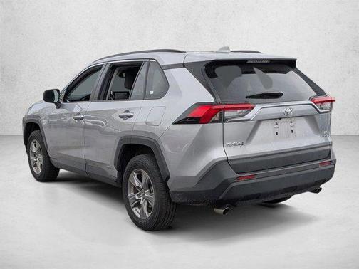 Silver Sky Metallic 2025 Toyota RAV4 Hybrid LE