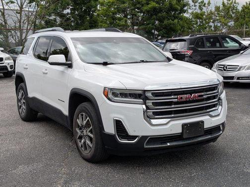 Summit White 2023 GMC Acadia AWD SLE