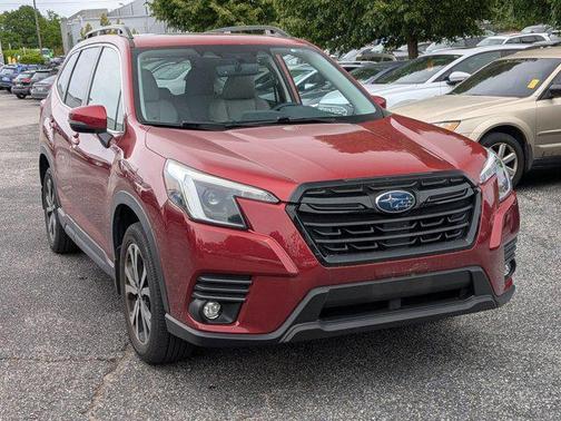 Crimson Red Pearl 2024 Subaru Forester Limited