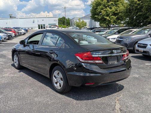 Crystal Black Pearl 2014 Honda Civic LX