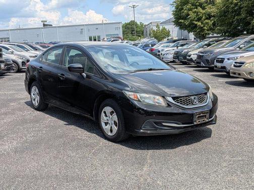 Crystal Black Pearl 2014 Honda Civic LX