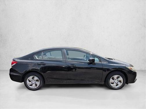 Crystal Black Pearl 2014 Honda Civic LX