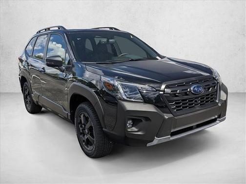 Crystal Black Silica 2025 Subaru Forester Wilderness