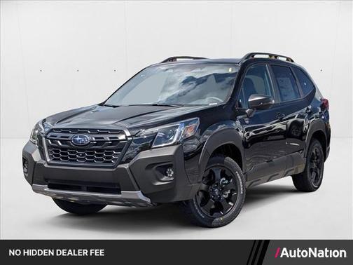 Crystal Black Silica 2025 Subaru Forester Wilderness