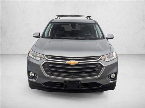 Satin Steel Metallic 2018 Chevrolet Traverse LT Leather