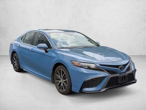 Cavalry Blue 2024 Toyota Camry SE