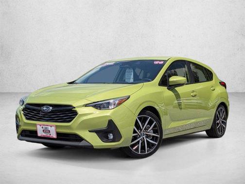 Citron Yellow Pearl 2026 Subaru Impreza Sport