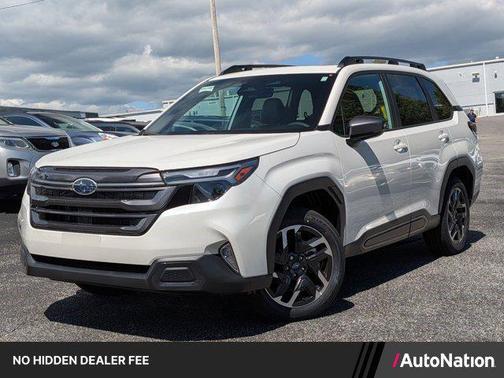 Crystal White Pearl 2026 Subaru Forester Limited