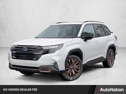 Crystal White Pearl 2026 Subaru Forester Sport