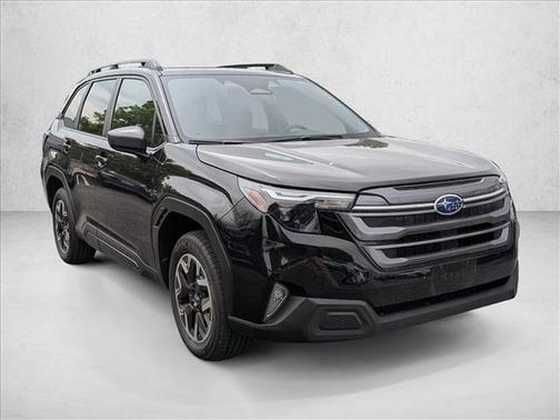 Crystal Black Silica 2025 Subaru Forester Premium
