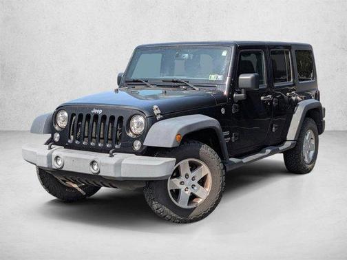 Black Clearcoat 2017 Jeep Wrangler Unlimited Sport