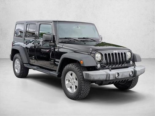 Black Clearcoat 2017 Jeep Wrangler Unlimited Sport