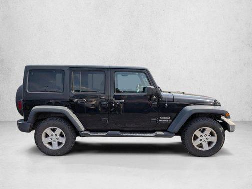 Black Clearcoat 2017 Jeep Wrangler Unlimited Sport
