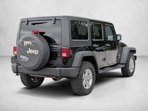 Black Clearcoat 2017 Jeep Wrangler Unlimited Sport
