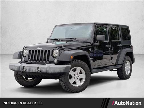 Black Clearcoat 2017 Jeep Wrangler Unlimited Sport