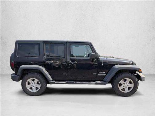 Black Clearcoat 2017 Jeep Wrangler Unlimited Sport