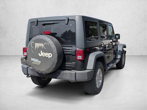 Black Clearcoat 2017 Jeep Wrangler Unlimited Sport