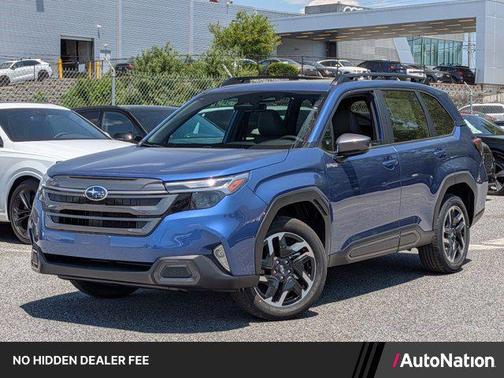 Daybreak Blue Pearl 2026 Subaru Forester Hybrid Limited