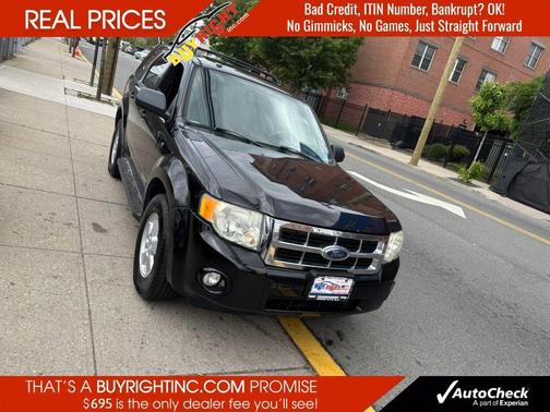 Black 2008 Ford Escape XLT