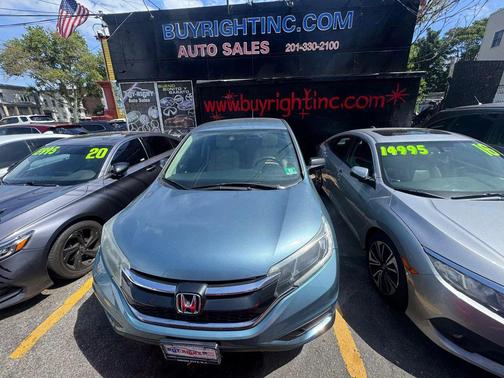Teal 2016 Honda CR-V SE