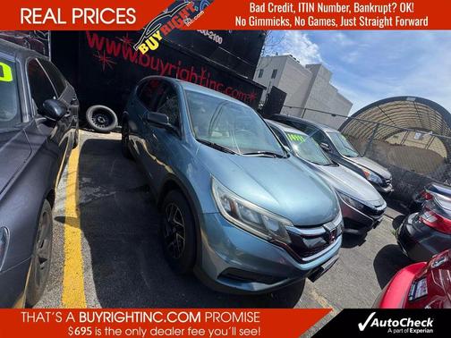 Teal 2016 Honda CR-V SE