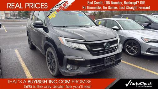 Black 2021 Honda Pilot Black Edition Sport Utility 4D